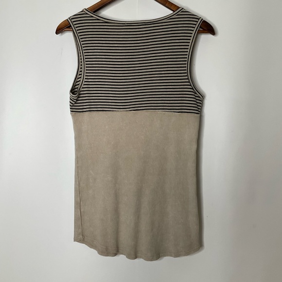 Voice of California Vocal Vintage Machine Easy Rider Studded Tan Tank Top Sz XL. - Picture 11 of 16
